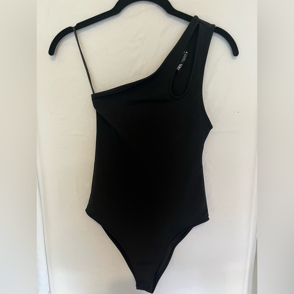 Zara One Shoulder Bodysuit